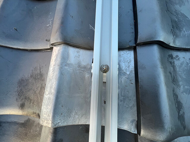 パネル設置前段階